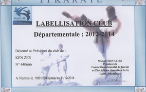 Labellisation départementale